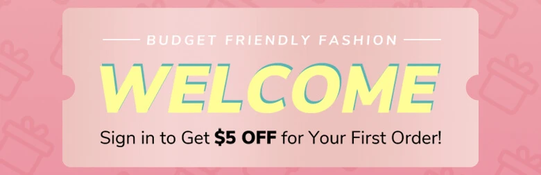 New Customer First Order $5 Off